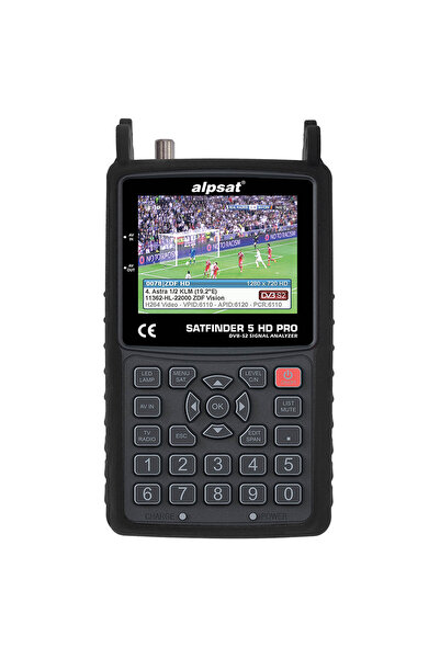 Alpsat Satfinder 5 Hd Pro - Profesyonel Uydu Bulucu