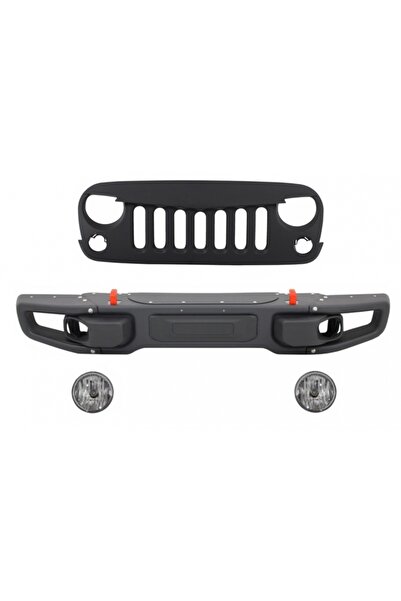 Angels Auto Bara Fata si Grila compatibile cu Jeep Wrangler / Rubicon JK (200...
