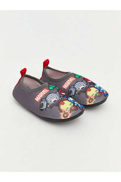 LC Waikiki Avengers Printed Boys' Aqua Shoes