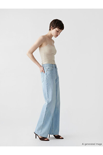 LC Waikiki Soulifemavi Wideleg Women's Jean Pants