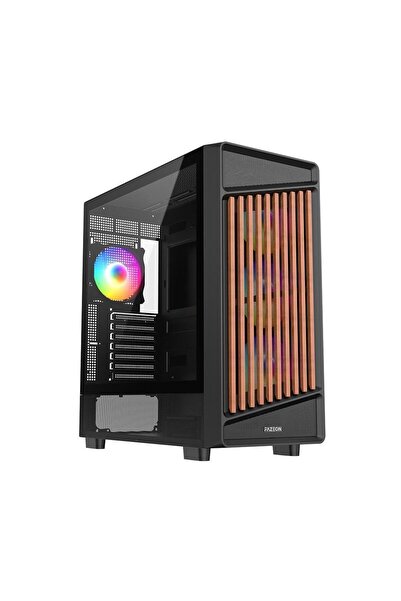FAZEON F19 750W 80PLUS BRONZE 4x120mm ARGB Fanlı ATX Siyah Bilgisayar Kasası