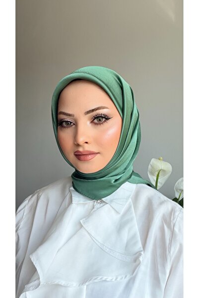 CUOCA LOUNGE Janjan Saten Dokulu Abiye Şifon Eşarp LV070