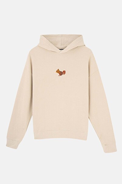 Reflect Studio Squirrel SuperSoft Hoodie - Περγαμηνή Μπεζ