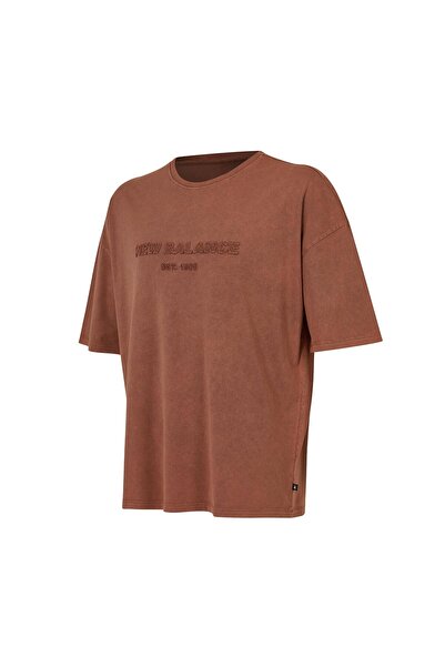 New Balance MNT1622-BRW Mnt1622-Brw Erkek T-Shirt Kahve