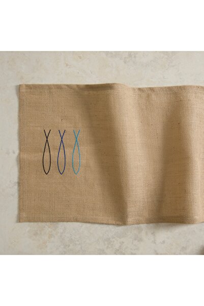 Mudo Concept MARİN THREE FISH RUNNER NATUREL 45X150