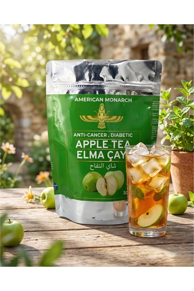 AiroBazar Organic Apple Tea, Natural Tea, Additive-Free Herbal Tea, Aromatic ...