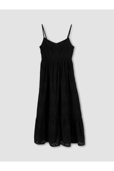 LC Waikiki Esvab • Modern & Distinctive Brode Dress with Rope Straps and Wais...