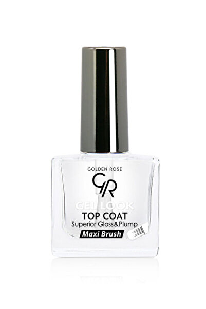 Golden Rose Top Coat - Gel Look - Parlatıcı Oje
