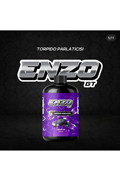ENZO Gt 12li Araç Bakım Seti 500 ml Toplam 12 Adet Üründen Oluşmaktadır
