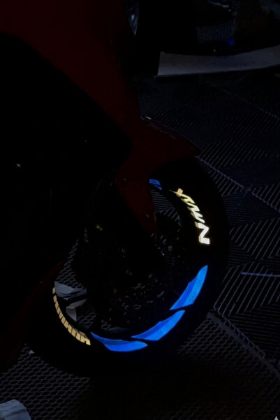 Banxtre Yamaha Nmax için 13 Inch Tüm Jantlara Uyumlu Ultra Reflektörlü Jant Ş...