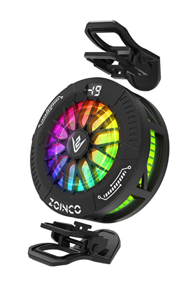 ozbience ICE PRO LED Ekranlı Telefon ve Tablet Soğutucu, 3 Mod, RGB Işık