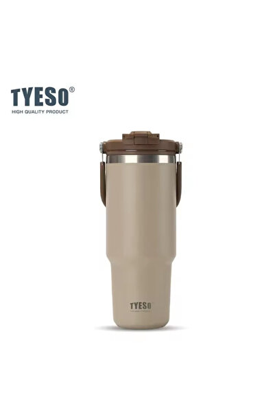 Tyeso ROAM 2.0 θερμός κούπα με καλαμάκι και λαβή, μόνωση κενού, αντιδιαρροϊκή...