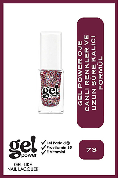 Golden Rose Gel Power Nail Lacquer-73-Jel Oje