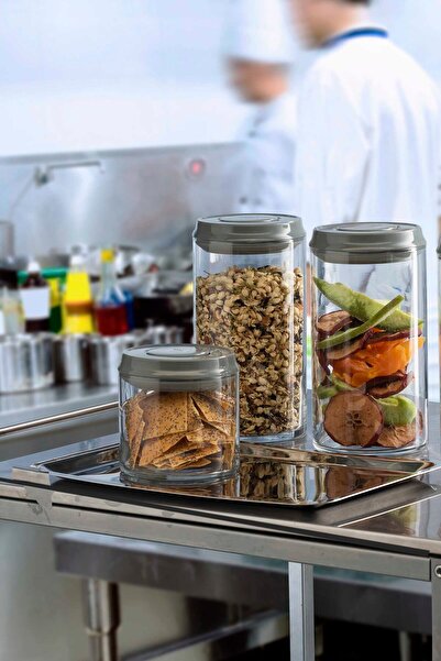 Paşabahçe Gri Zest Kavanoz 700 CC