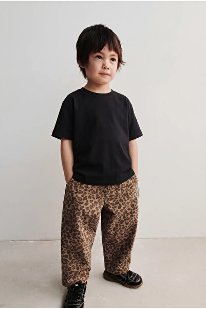 poalakıds Leopar Balloon Jeans