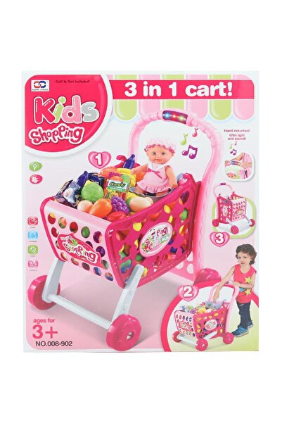 genric Kids Shopping with Lights and Sound - 1 in 3 Cart
