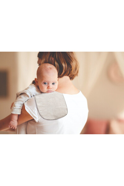 Babyjem Muslin shoulder protector, BabyJem, 22x57 cm (Color: Gray)