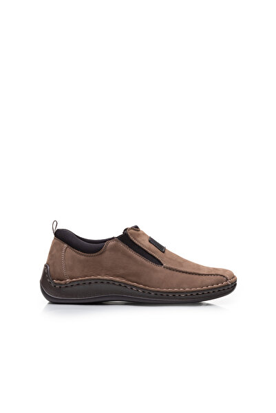 UrbanShoes Pantofi casual bărbați din piele naturală, Leofex - 978 Kaki Nabuc