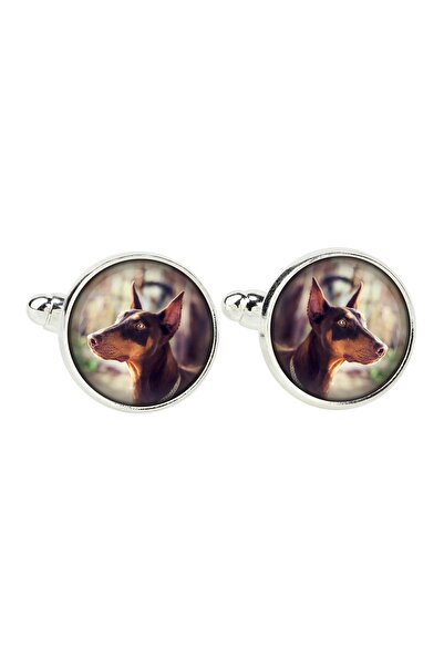 Art - Dog Dobermann, Doberman Pinscher - cufflinks, a shirt accessory, a shir...