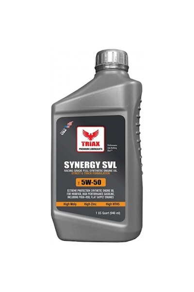 Triax Συνέργεια SVL 5W-50 Πλήρως Συνθετικό Λάδι Κινητήρα, 946 ml