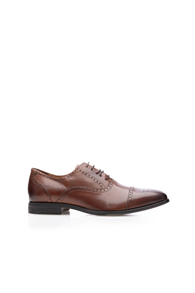 UrbanShoes Pantofi bărbați eleganți din piele naturală, Leofex - 587 Cognac Box