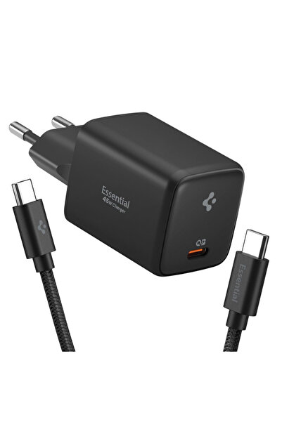 Spigen Încărcător de perete Essential EE451EU (ACH09474) - USB-C cu cablu Typ...
