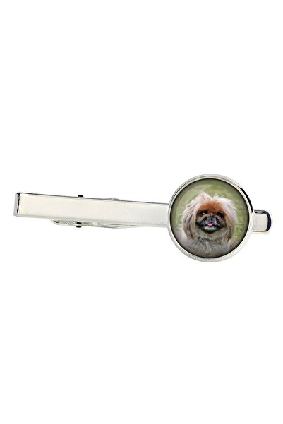 Art - Dog Pekingese, Pekinese, Peke - agrafă de cravată, ornament, bijuterii ...