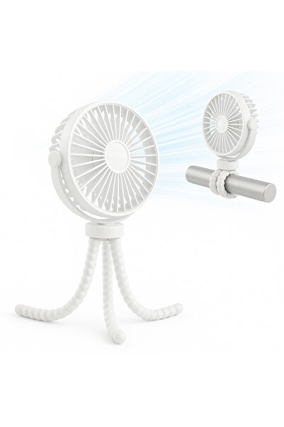 Techsuit Ventilator pentru cărucior de bebeluși (VP1) - Portabil, Patru vitez...