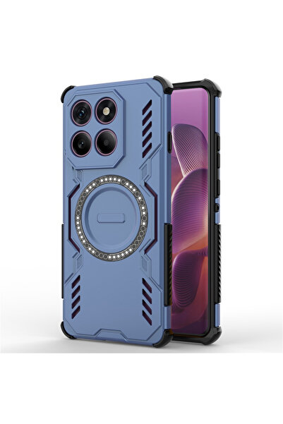 OEM Калъф за Motorola Edge 60 Pro, Южно небе, Защита, син