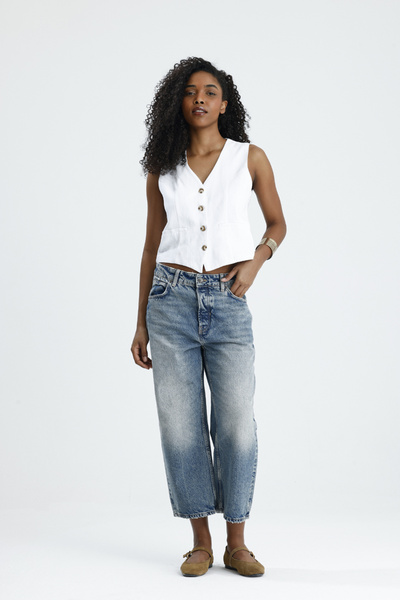 BPF Mom Denim Jean Pantolon