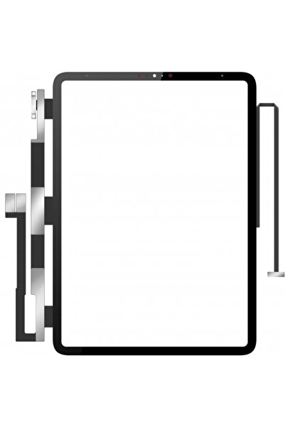 Forward Touchscreen Guard OCA pentru Apple iPad Pro 12.9 (2020), Negru