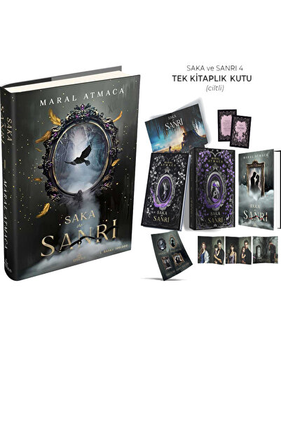 Ephesus Yayınları Saka ve Sanrı 1 Ciltli ve Saka ve Sanrı 4 Özel Seri Kutulu ...
