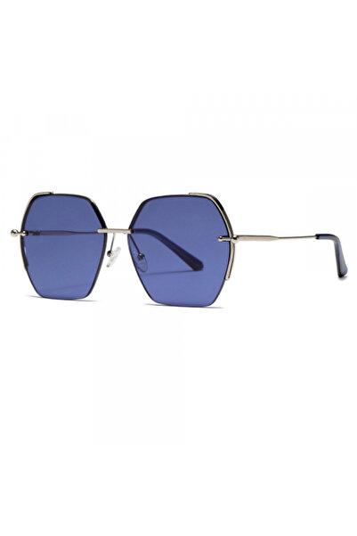 Techsuit Women's Sunglasses 8561, Silver Blue