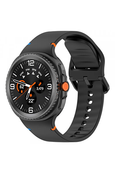 Techsuit Curea W079 pentru Samsung Galaxy Watch8 / Watch8 Classic Series, Negru