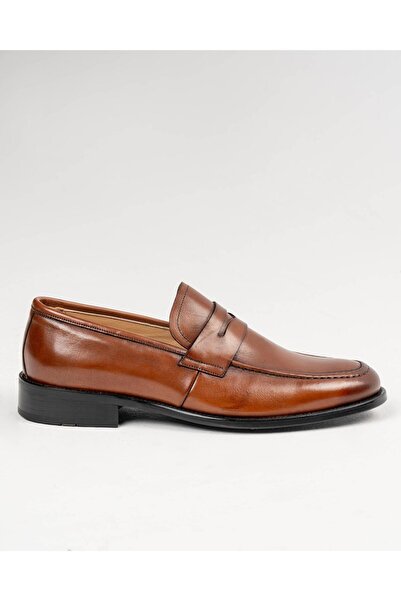 TerziAdemAltun Italian Style Internal and External Leather Men's Shoes Brown ...