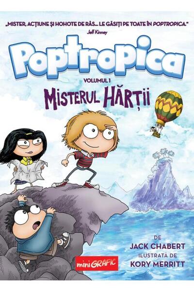 Minigrafic Poptropica. Volumul 1. Misterul hărții