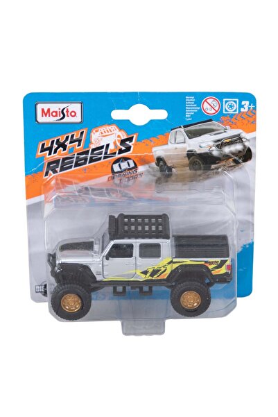 Maisto Masinuta 4X4 Rebels Maisto, Jeep, Gri, 1:64