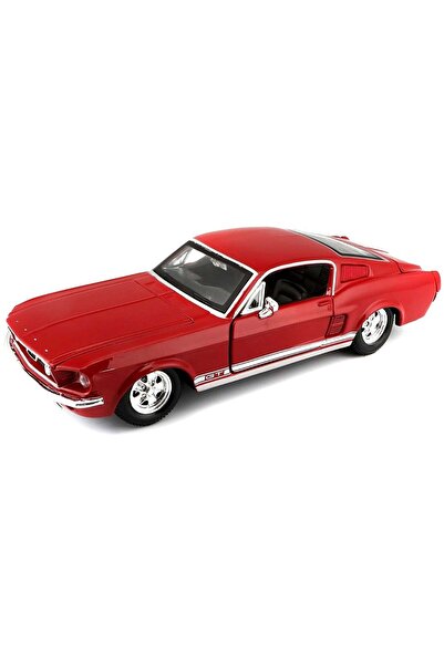 Maisto Masinuta Ford Mustang GT 1967, 1:24, Rosu