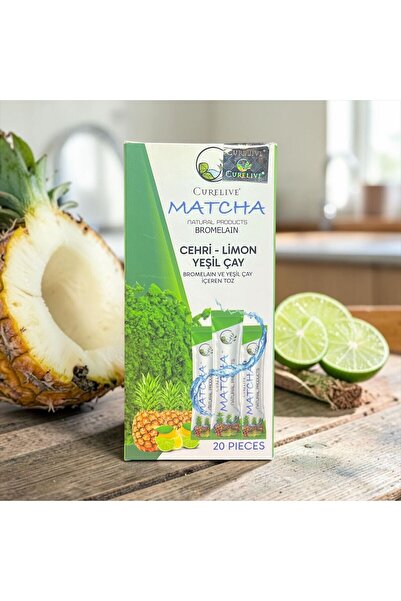 genel tr Matcha Çay Ananas Limonlu 20 Adet 8 g