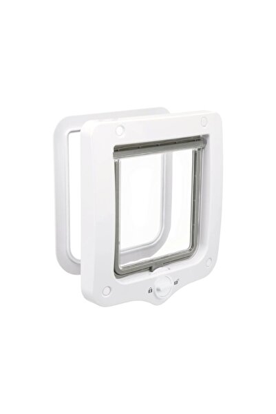 E-ANAMAG Trixie Πόρτα Γάτας Διπλής Κατεύθυνσης, 20x22 εκ., Λευκό