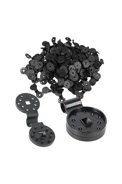 E-ANAMAG Σετ 10 Στρογγυλών Κλιπ/Σφιγκτήρων για Συγκράτηση και Στερέωση Διχτυώ...