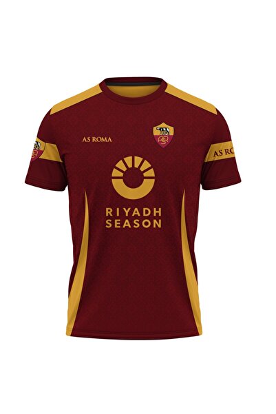 OEM Tricou barbati As Roma , maneca scurta multicolor S142