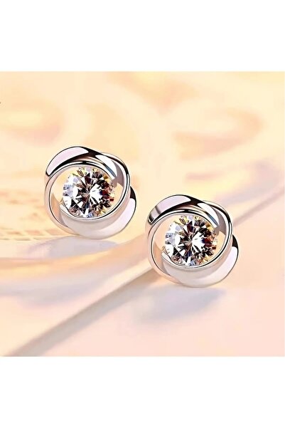 Dodemert Home Zircon Stone Mini Rose Earrings