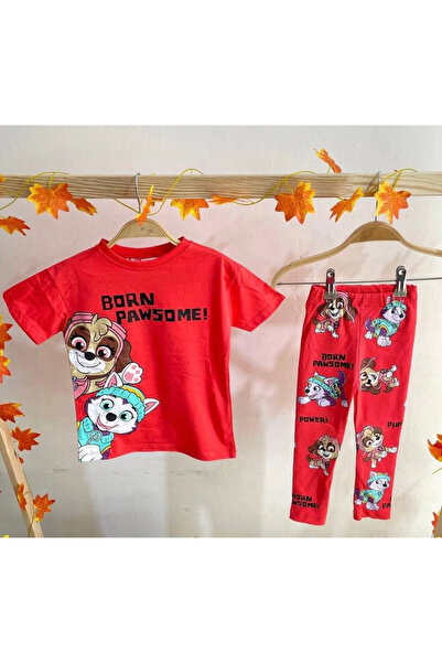 Kidmark Çocuk Modası طقم ملابس من قطعتين للفتيات من باو باترول