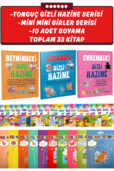 Tonguç Yayınları Beynindeki Gizli Hazine+Ailendeki+Evrendeki GizliHazine+20Ad...
