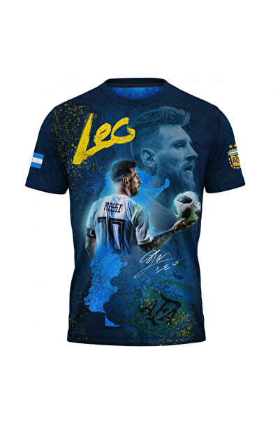 OEM Tricou barbati Messi , maneca scurta multicolor S056