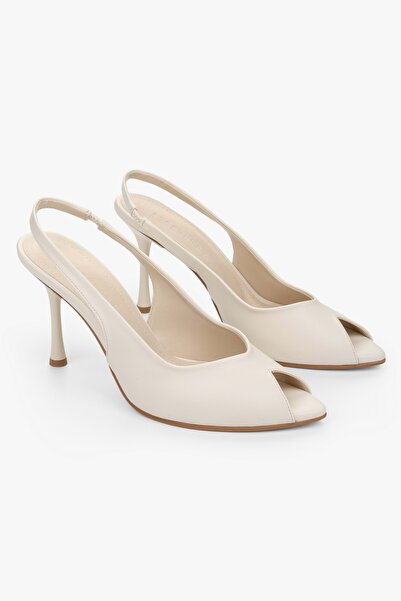 Shoeberry Γυναικείο Auro Ecru Skin Stiletto