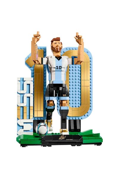 LEGO Editions Lionel Messi – Futbol Efsanevi 43015 - 12 Yaş ve Üzeri Çocuklar için Dekoratif Model Y