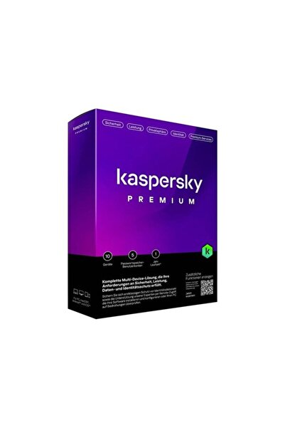 KASPERSKY Premium Trk 2yıl 1 kullanıcı Antivirüs Programı (Total Security)