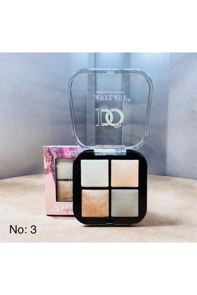 Forface Anylady Baked Eyeshadow 4-Piece Shimmering Eyeshadow Palette